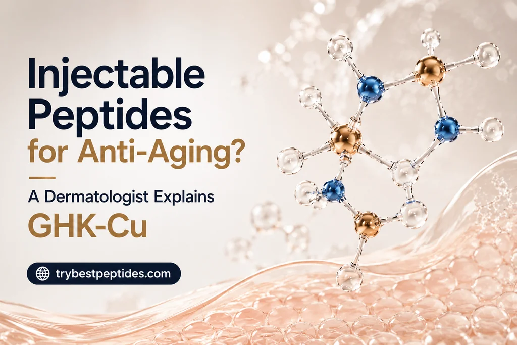 Injectable Peptides: GHK Copper Safety & Evidence — Anti-Aging Peptides