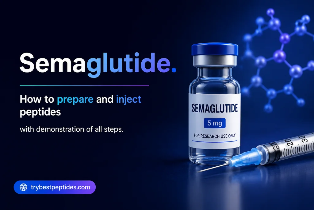 How to Inject Peptides Safely: Step-by-Step Guide — Fat Loss Peptides