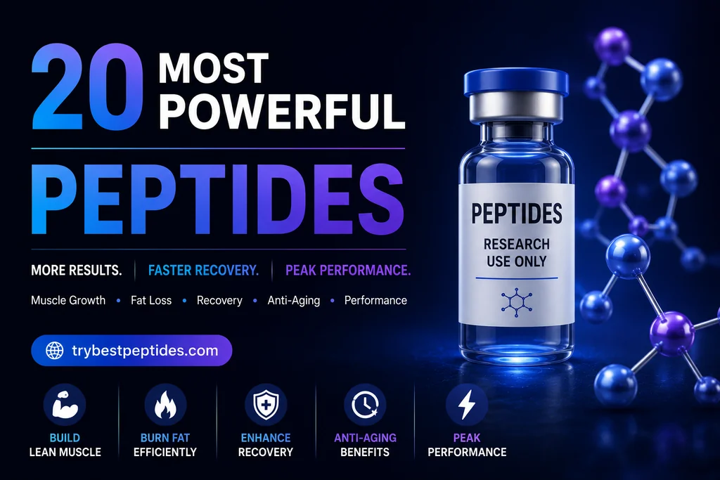 20 Popular Peptides Guide: Benefits, Side Effects & Uses — General