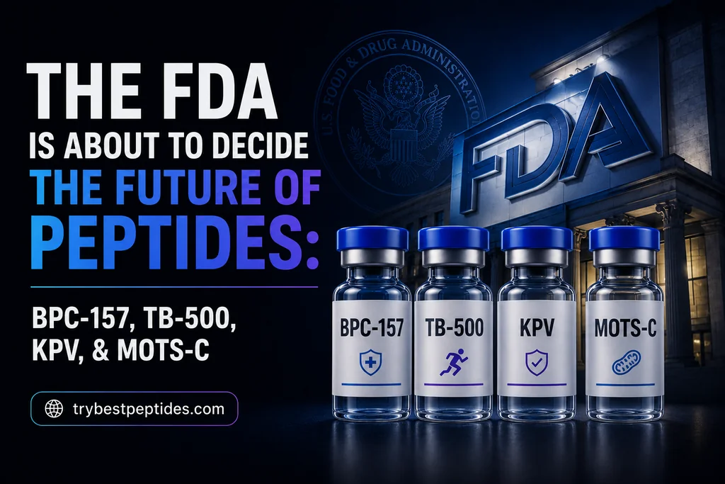 FDA Peptide Review 2024: BPC157, TB500, KPV & Moti