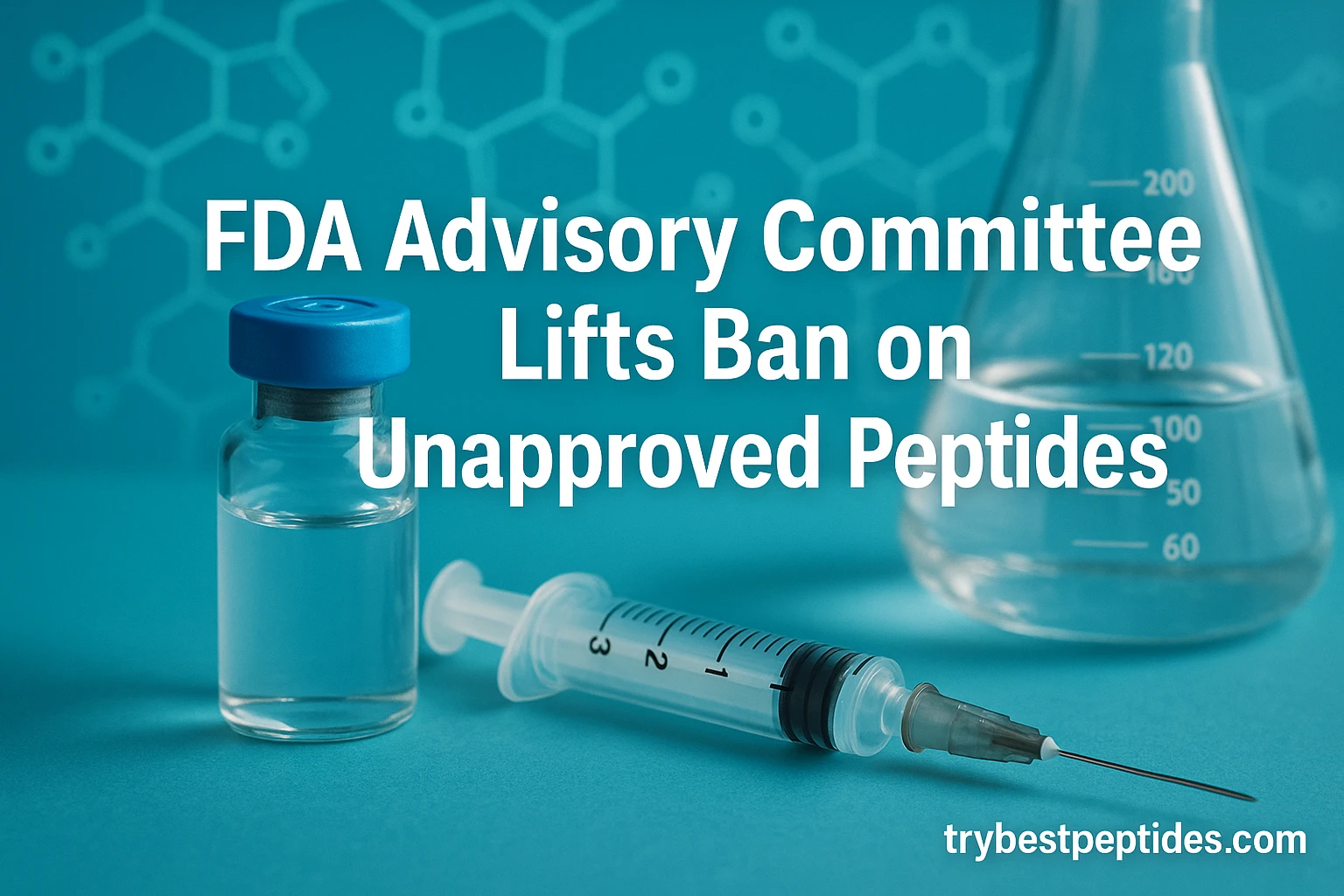 FDA Advisory Committee Lifts Ban on Unapproved Peptides â€” General