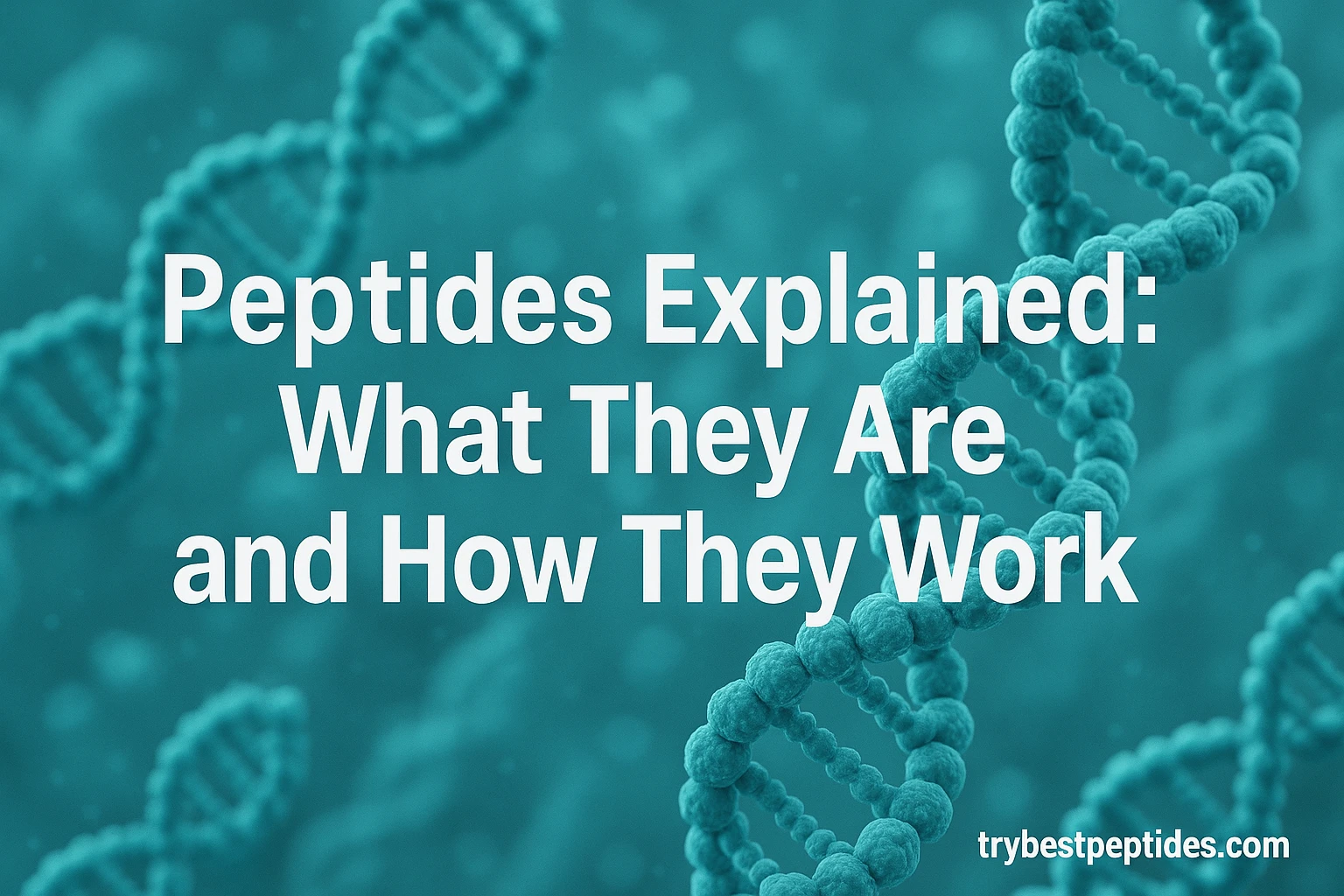 Peptides Explained: What They Are and How They Work — General