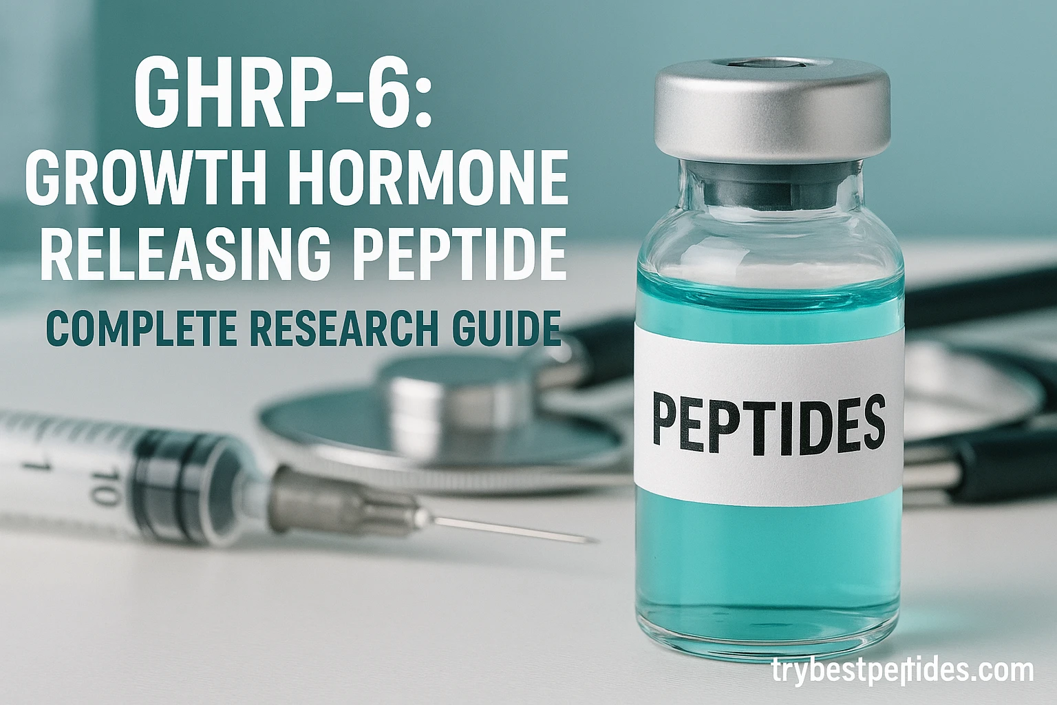 GHRP-6: Growth Hormone Releasing Peptide - Complete Research Guide — Growth Hormone Peptides