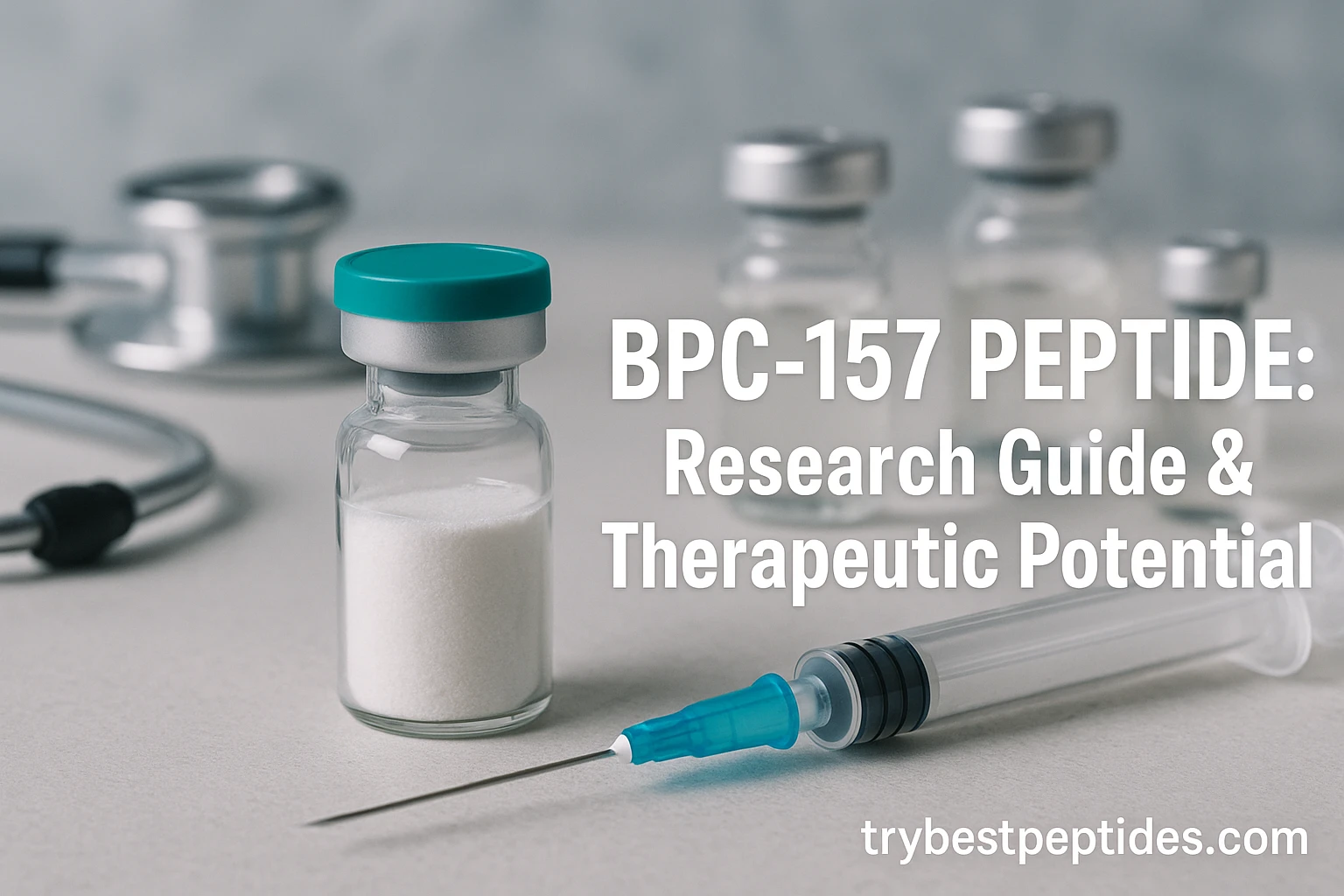 BPC-157 Peptide: Research Guide & Therapeutic Potential — Healing & Recovery