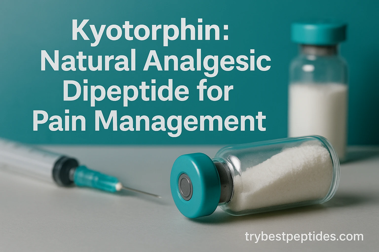 Kyotorphin: Natural Analgesic Dipeptide for Pain Management — Cognitive Peptides