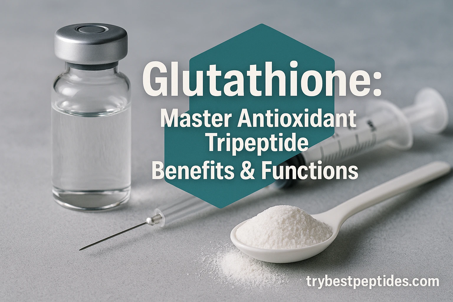 Glutathione: Master Antioxidant Tripeptide Benefits & Functions — Anti-Aging Peptides