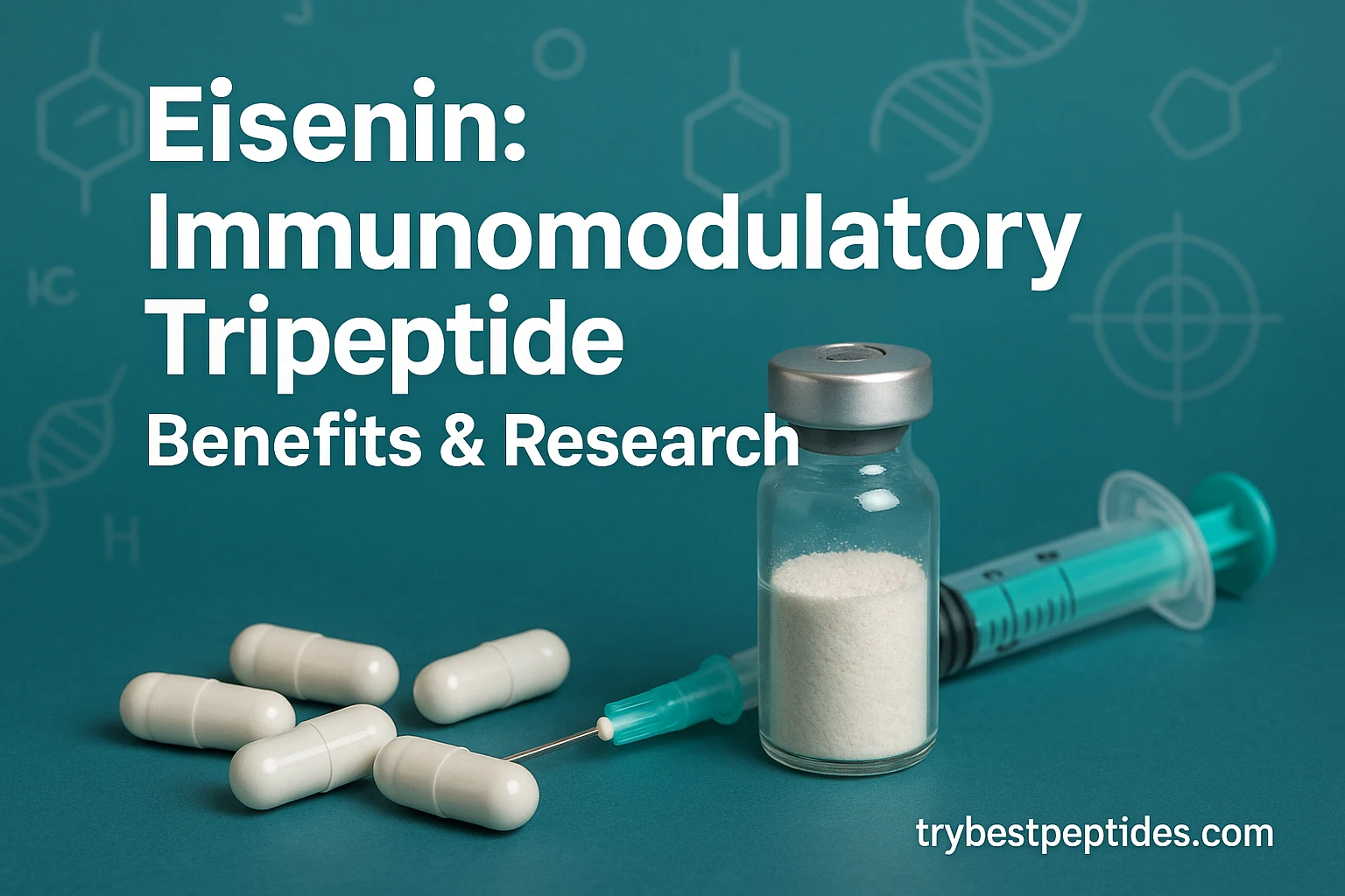 Eisenin: Immunomodulatory Tripeptide - Benefits & Research â€” Cognitive Peptides
