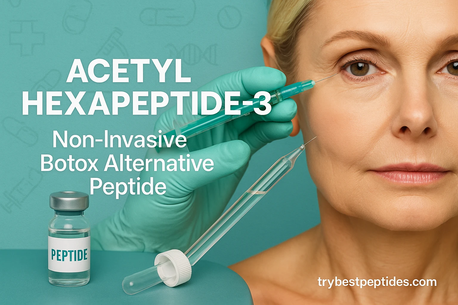 Acetyl Hexapeptide-3: Non-Invasive Botox Alternative Peptide — Skin & Cosmetic Peptides