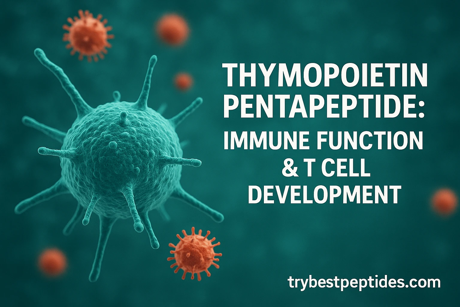 Thymopoietin Pentapeptide: Immune Function & T Cell Development — Immune System Peptides