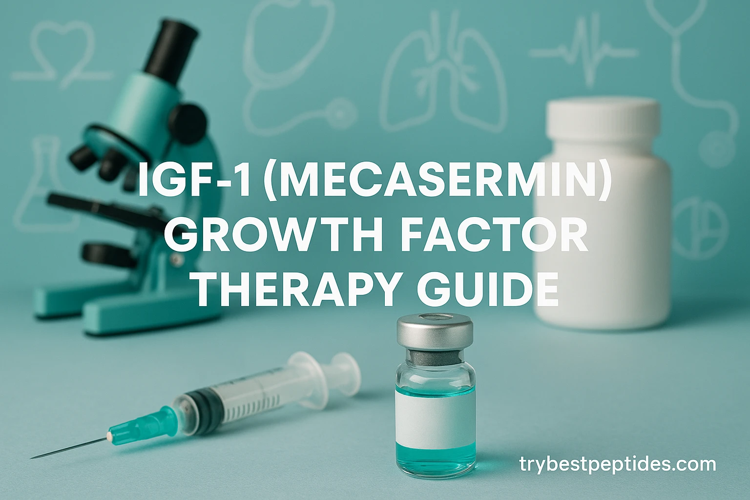 IGF-1 (Mecasermin): Growth Factor Therapy Guide â€” Growth Hormone Peptides
