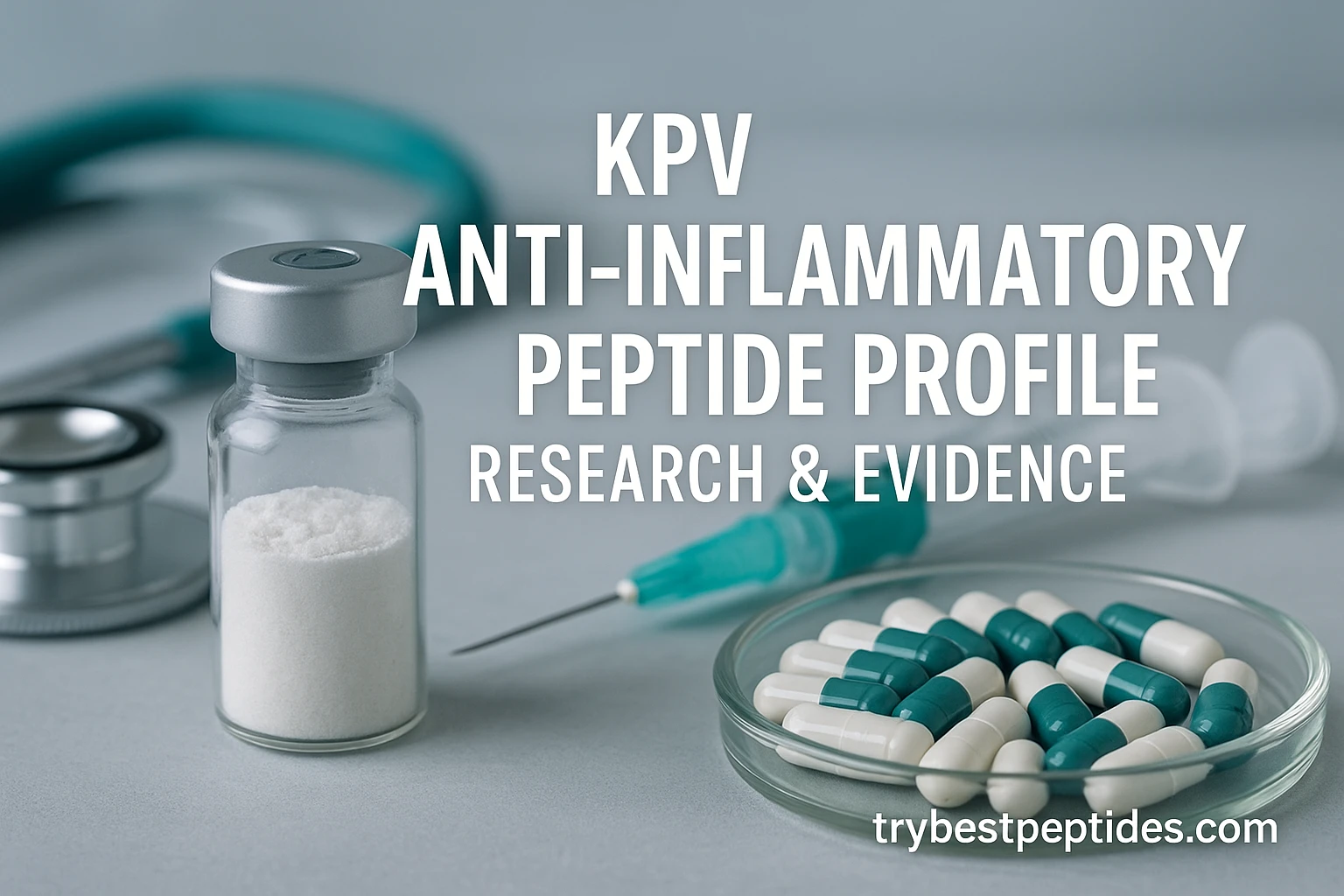 KPV Anti-Inflammatory Peptide Profile - Research & Evidence — Healing & Recovery