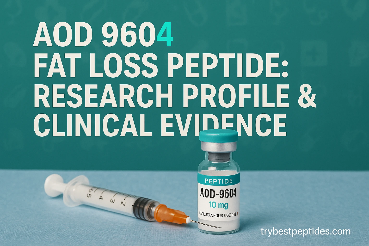 AOD 9604: Fat Loss Peptide Research Profile