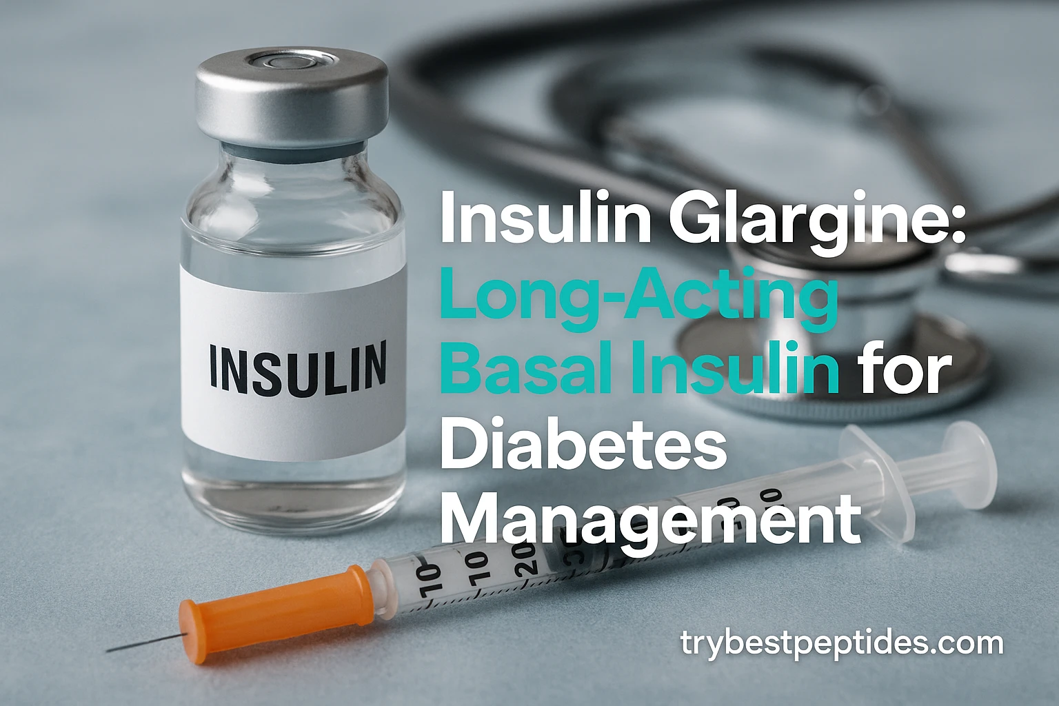 Insulin Glargine: Long-Acting Basal Insulin for Diabetes Management — Hormonal Peptides