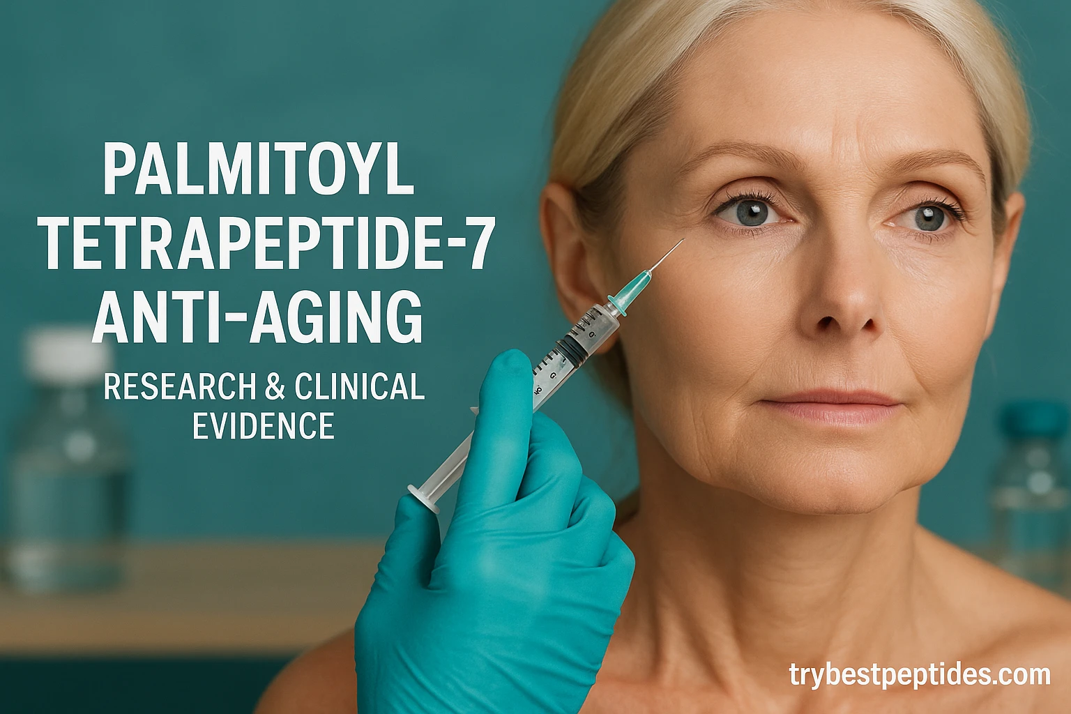 Palmitoyl Tetrapeptide-7 Anti-Aging: Research & Clinical Evidence — Anti-Aging Peptides