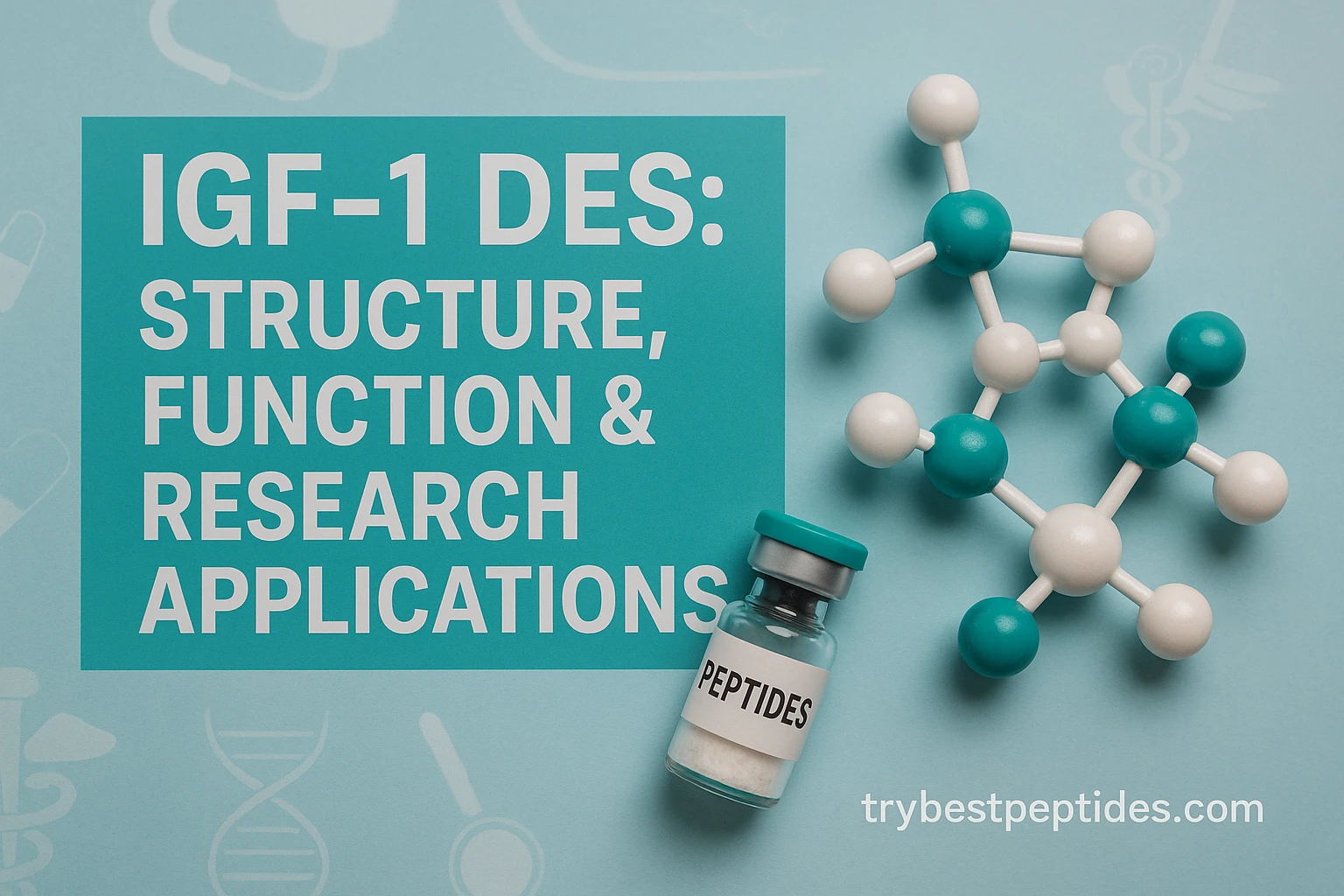 IGF-1 DES: Structure, Function & Research Applications — Growth Hormone Peptides
