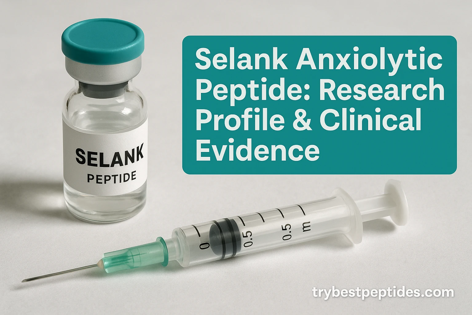 Selank Anxiolytic Peptide: Research Profile & Clinical Evidence — Cognitive Peptides