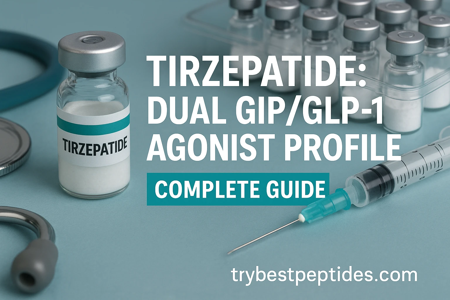Tirzepatide: Dual GIP/GLP-1 Agonist Profile